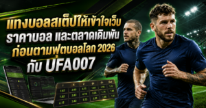 แทงบอลสเต็ป-ราคาบอล-ufa007